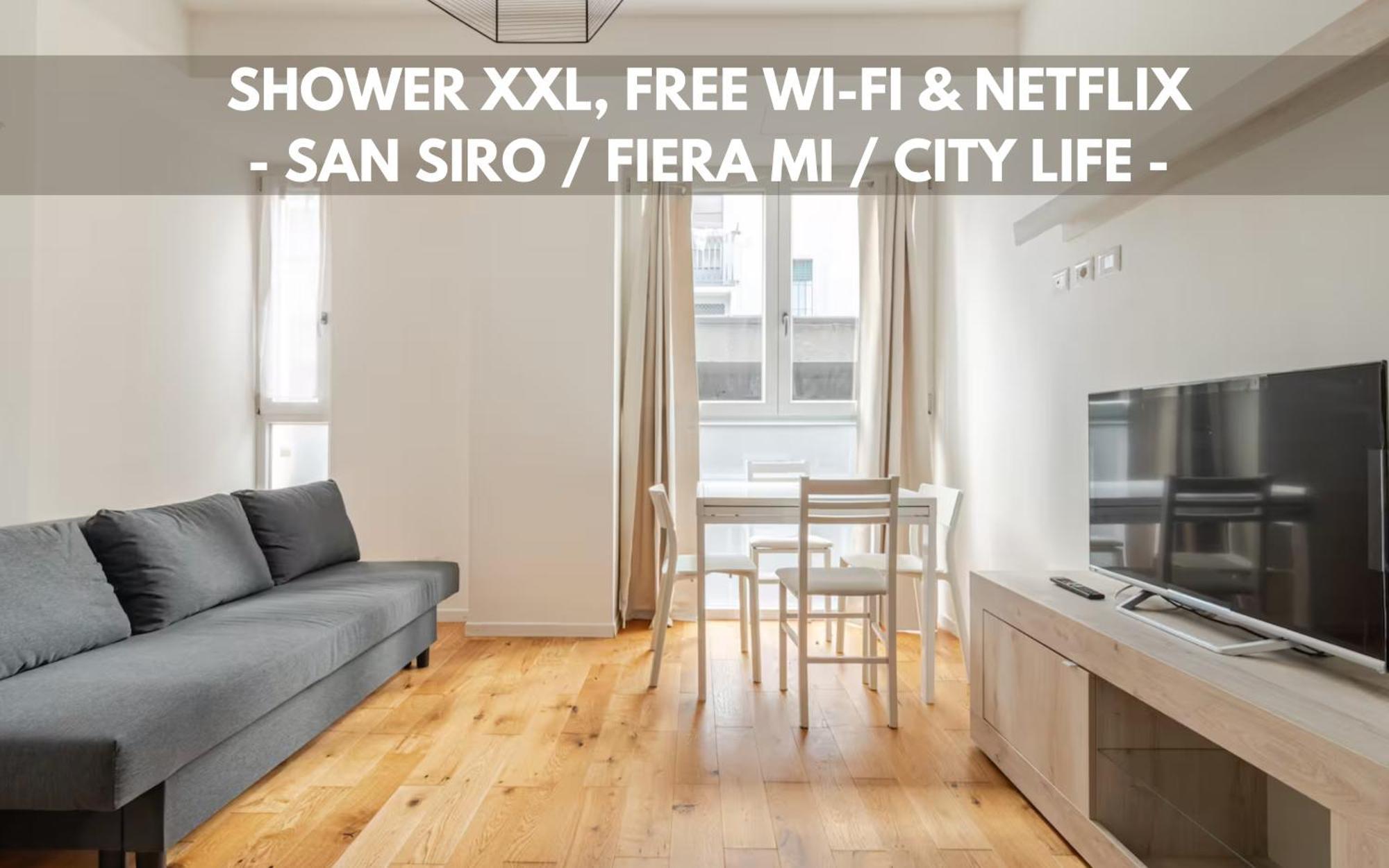 Appartement Crystal Mi With Xxl Shower Milan